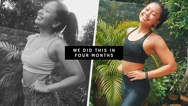 'My Body Transformation with an Online Fitness Coach (BEFORE and AFTER) | Ayn Bernos'