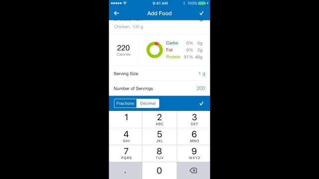 'My Fitness Pal: Add Food to Your Dairy'