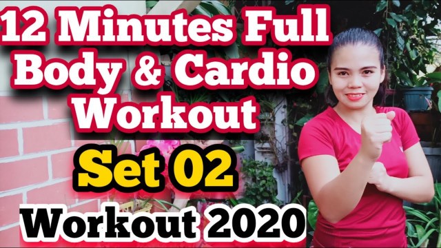 '12 Minutes Full Body & Cardio Workout Set 02 | Cardio Workout | Zumba Dance 2020 | Chikie'