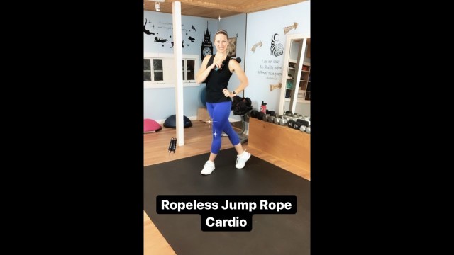 'Rope-less Jump Rope Cardio/ Julie Jones Fitness'