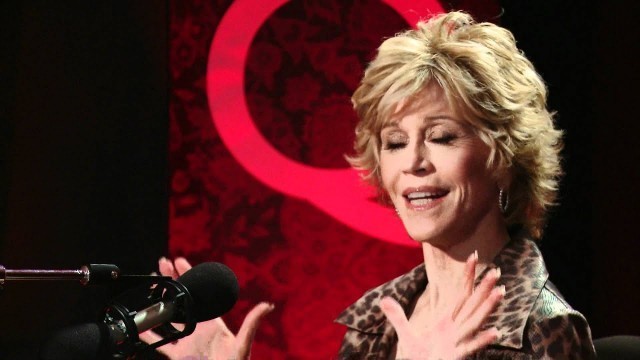 'Fitness Revolutionary Jane Fonda in Studio Q'