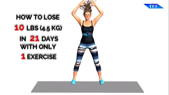 'Lose 10 Pounds In 21 Days With Only 1 Exercise - Team Fitness Training'