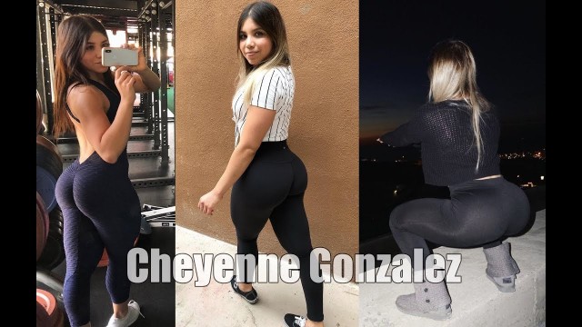 'Instagram Fit Girl Cheyenne Gonzalez Natural Booty Workout'