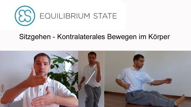 'ES-Exercise - Sitzgehen - Fitness für die Faszien Psoas und Quadratus Übung'