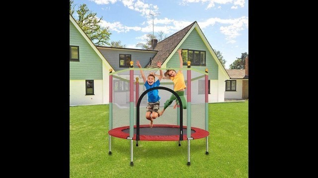 'Toy Park 55 inch Junior Trampoline Installation Video'