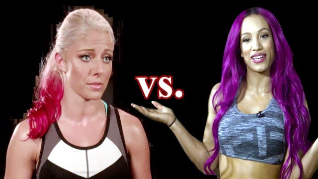 'Alexa Bliss vs  Sasha Banks Raw Women’s Full HD Workout Video'