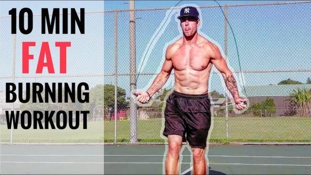 '10 Min. Jump Rope Workout To Burn Fat'