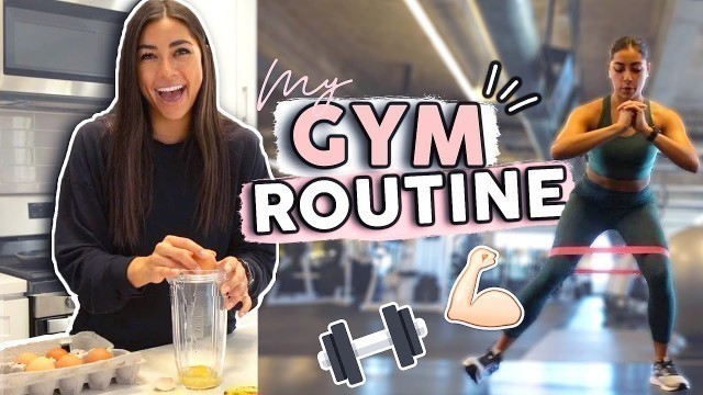 'GYM ROUTINE: My Workout Structure, Food, Essentials, & More!'