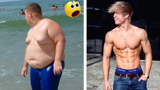 'Awesome Young Teenage Boys Fitness Transformations l Before and after l Motivation!'