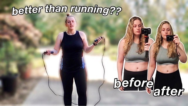 '7 DAY JUMP ROPE CHALLENGE (1000 jumps per day) + results'