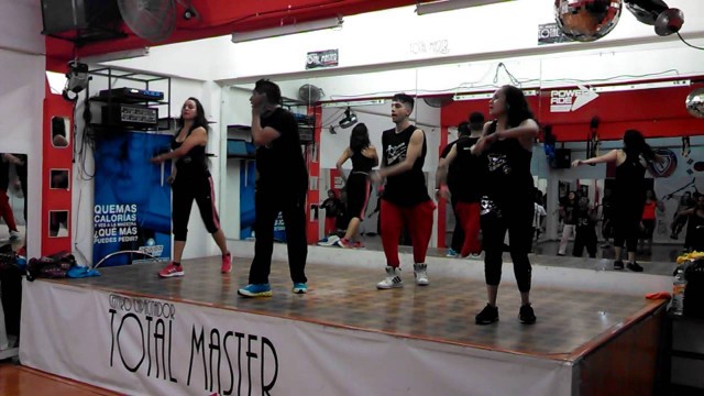 'Dance Sport Latino con Alfredo Santiago en Total Master Fitness 19 de Octubre de 2013 06'