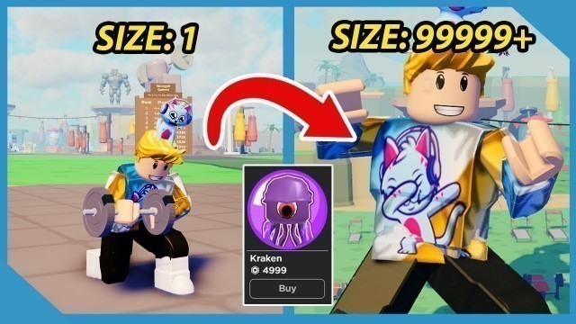 'How I Became the BIGGEST Player Ever in Roblox Gym Simulator'