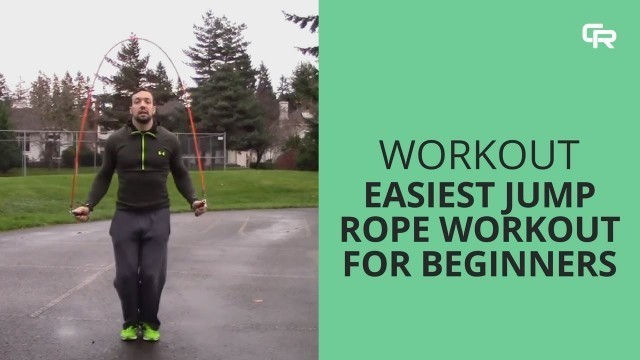 'The Easiest Jump Rope Workout for Beginners from Crossrope'