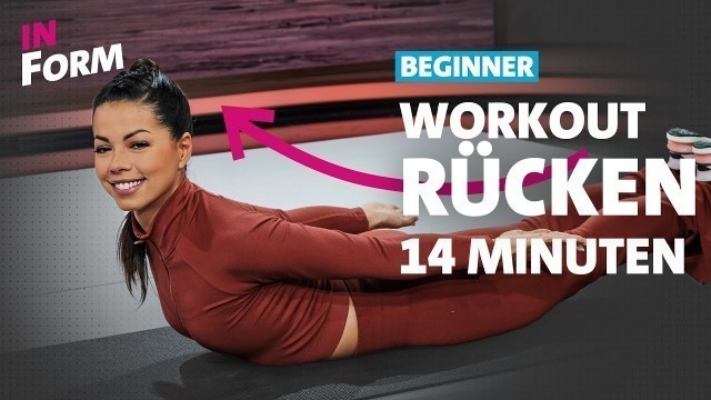 '#1 Workout Rücken // 15 Minuten // No Equipment | InForm by SWR Sport'