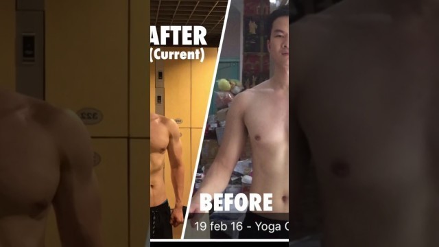 'Asian Fitness Body Transformation Before After Aggressive Fat Loss Results - Wiseley Hong'