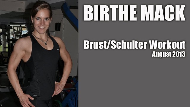 'Birthe Mack - Brust/Schulter Workout'