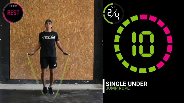 '25 MINUTOS SALTANDO LA CUERDA | JUMP ROPE INTERMEDIO | WORKOUT 11'