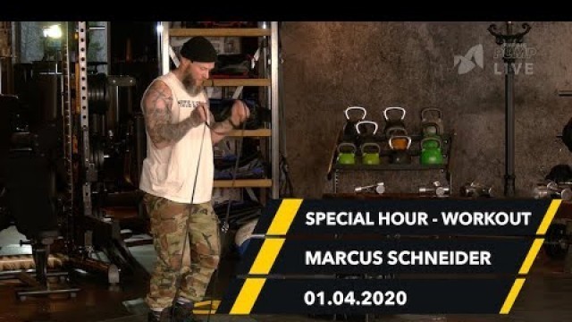 'Brust/Rücken Workout - Marcus Schneider | 01.04. | McFIT | The Big Pump'