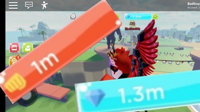 '(Roblox) Gym Realms Unlock all Area 40 Rebirth 1Million Strength'