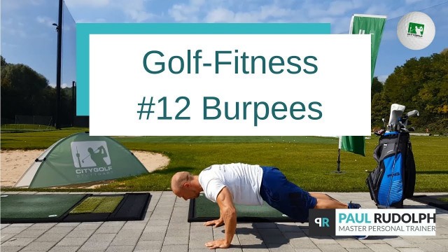 'Golf-Fitness Übung #12: Burpees'