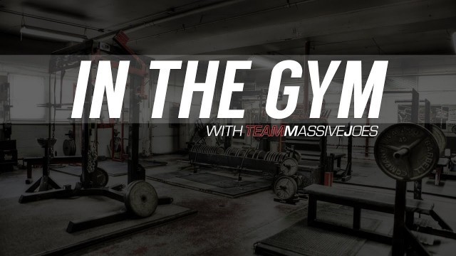 'In The Gym With Team MassiveJoes - Shoulder Workout - Fit Nation Gym LA 12 Sep 2015'