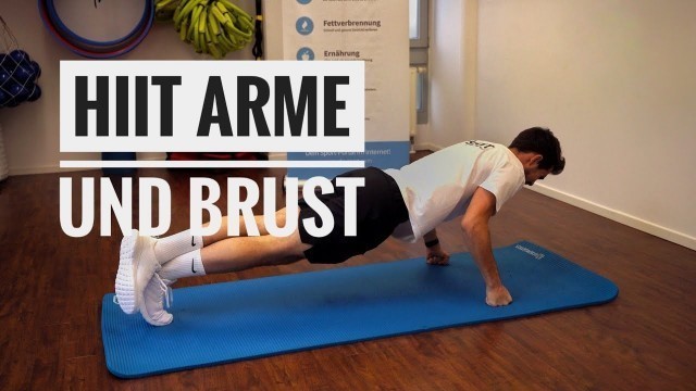 '6 Minuten HIIT Brust und Arm Workout! - doSport'