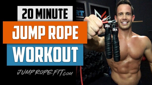 '20 Minute Full Body Jump Rope Workout'