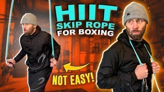 'HIIT Skip Rope Workout for Boxing'