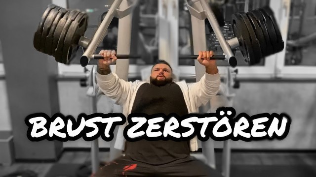 'BRUST TRIZEPS WORKOUT! MEINE SUPPLEMENTE VOR UND NACH DEM TRAINING'