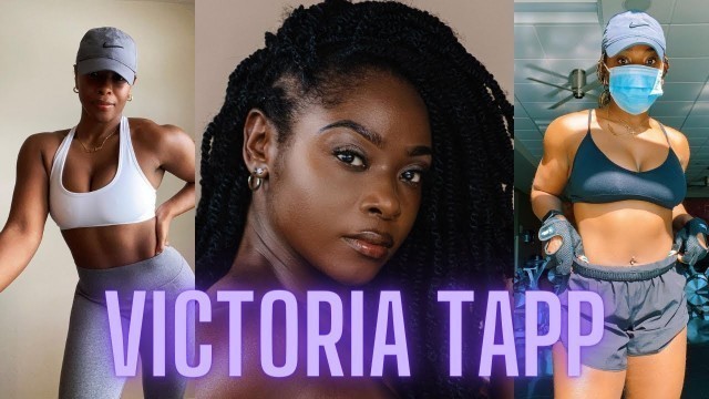 'Victoria Tapp - HIIT Workout | Black Female Fitness Motivation'