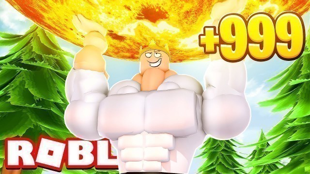 'I got BUFF and LIFTED the SUN | Roblox Fitness Simulator'