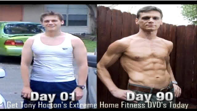 'Before and after Fitness Program'