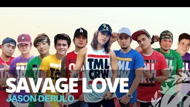 'SAVAGE LOVE (Tiktok Hit) by Jason Derulo | Zumba | Pop | TML Crew Paulo and Kramer'