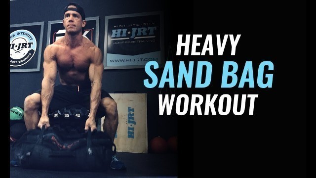 'Brute Force Sandbag & Jump Rope Workout'