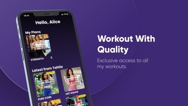 'MY FITNESS APP IS LIVE!'