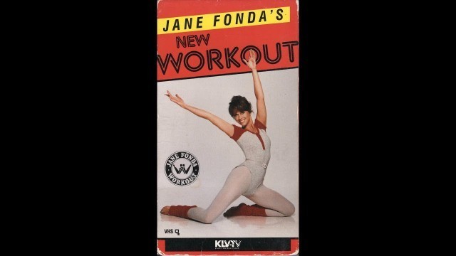 'Opening to Jane Fonda\'s New Workout (Canadian Copy) 1986/1990 VHS'