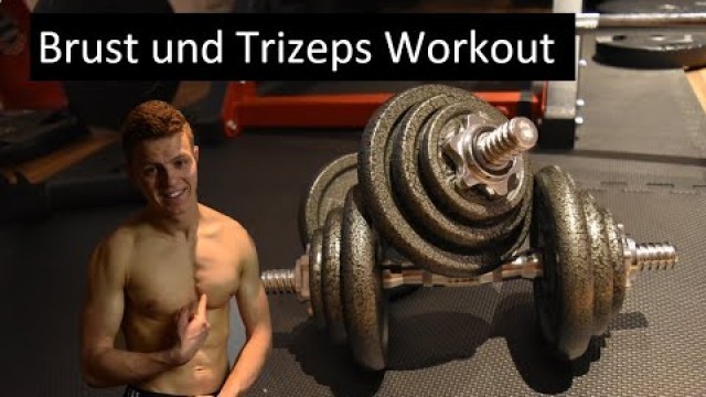 'Brust und Trizeps Workout'