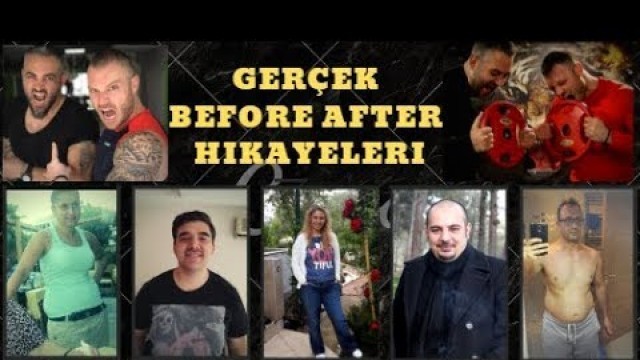 'GERÇEK BEFORE AFTER HİKAYELERİ ( 1. BÖLÜM ) #tranformation #fitness #beforeafter'