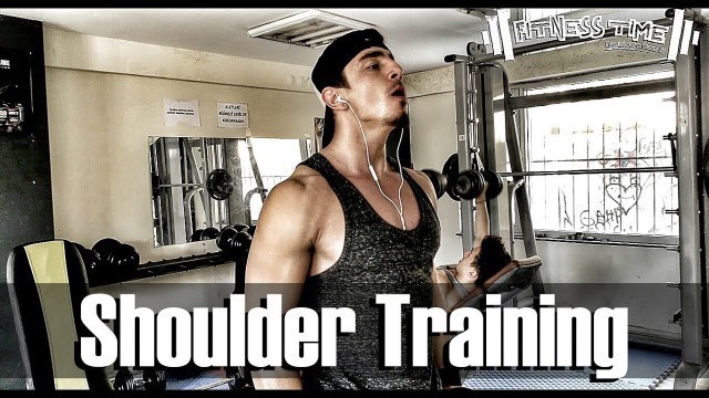 'Shoulder Training | Omuz Antrenmanı | Vücut Geliştirme | Fitness Time'