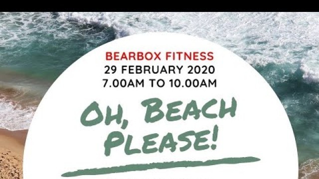 'Bearbox Fitness Beach Wod'