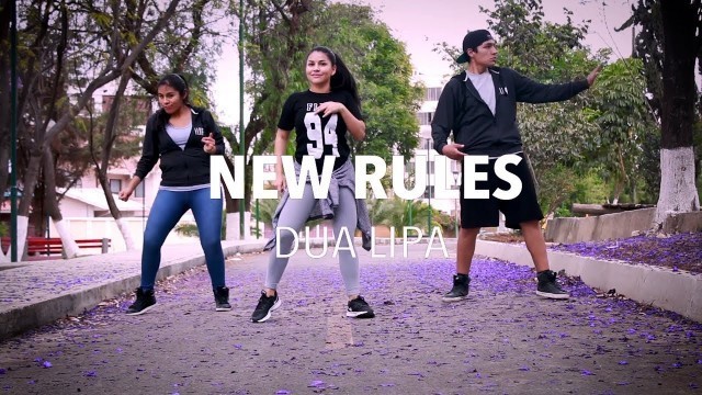 'New Rules - Dua Lipa - Zumba - Flow dance fitness'