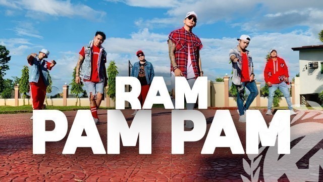 'RAM PAM PAM by Natti Natasha ft Becky G | Zumba | Cumbiaton | TML Crew Kramer Pastrana'