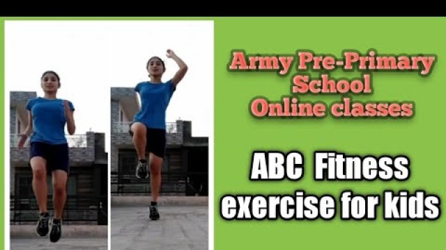 'ABC  Fitness exercise for kids/Easy excercise for kids'