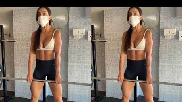 'Female fitness model full body workout | Female workout'