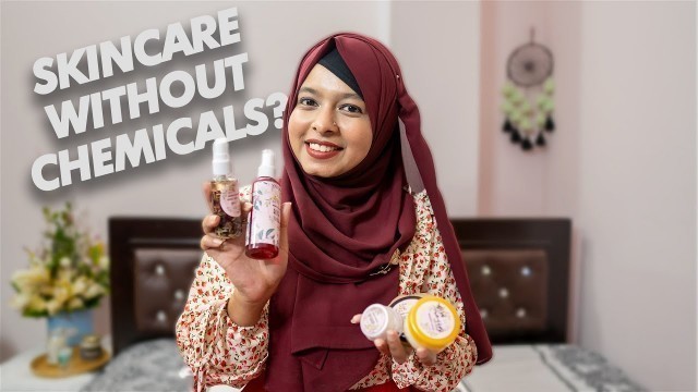 'Nightime Skincare Routine with Organic Products! | FAIZA'