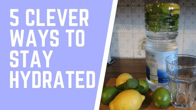 '5 Clever Ways to Stay Hydrated | 7 day water challenge | Afrogirlfitness'