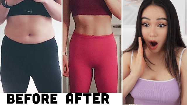 'Realistic Before After Results & Fitness Journeys | #ChloeTingChallenge'