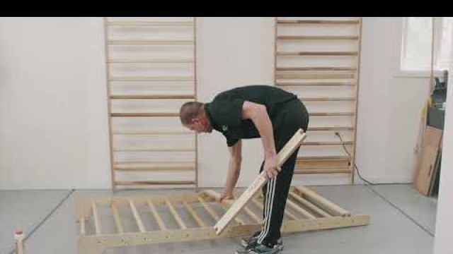 'Beyond Balance Wood Stall Bar Assembly-Fitness Models with Pullup Bar'