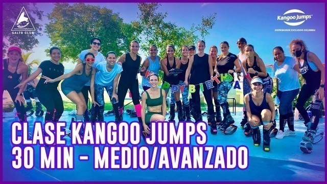 'Clase Kangoo Jumps - 30 min Con Eliana Solano Nivel Medio/Avanzado'