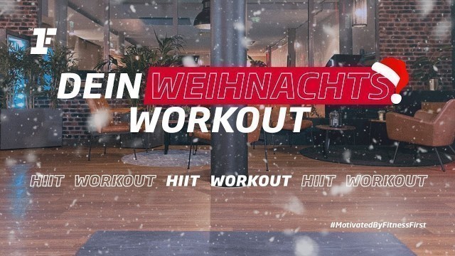 'Fitness First Neujahrs Workout - HIIT Workout mit Filiz'